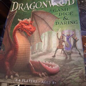 Dragonwood A Game of Dice & Daring Fantasy Card Game ages 8+ LQQK!!